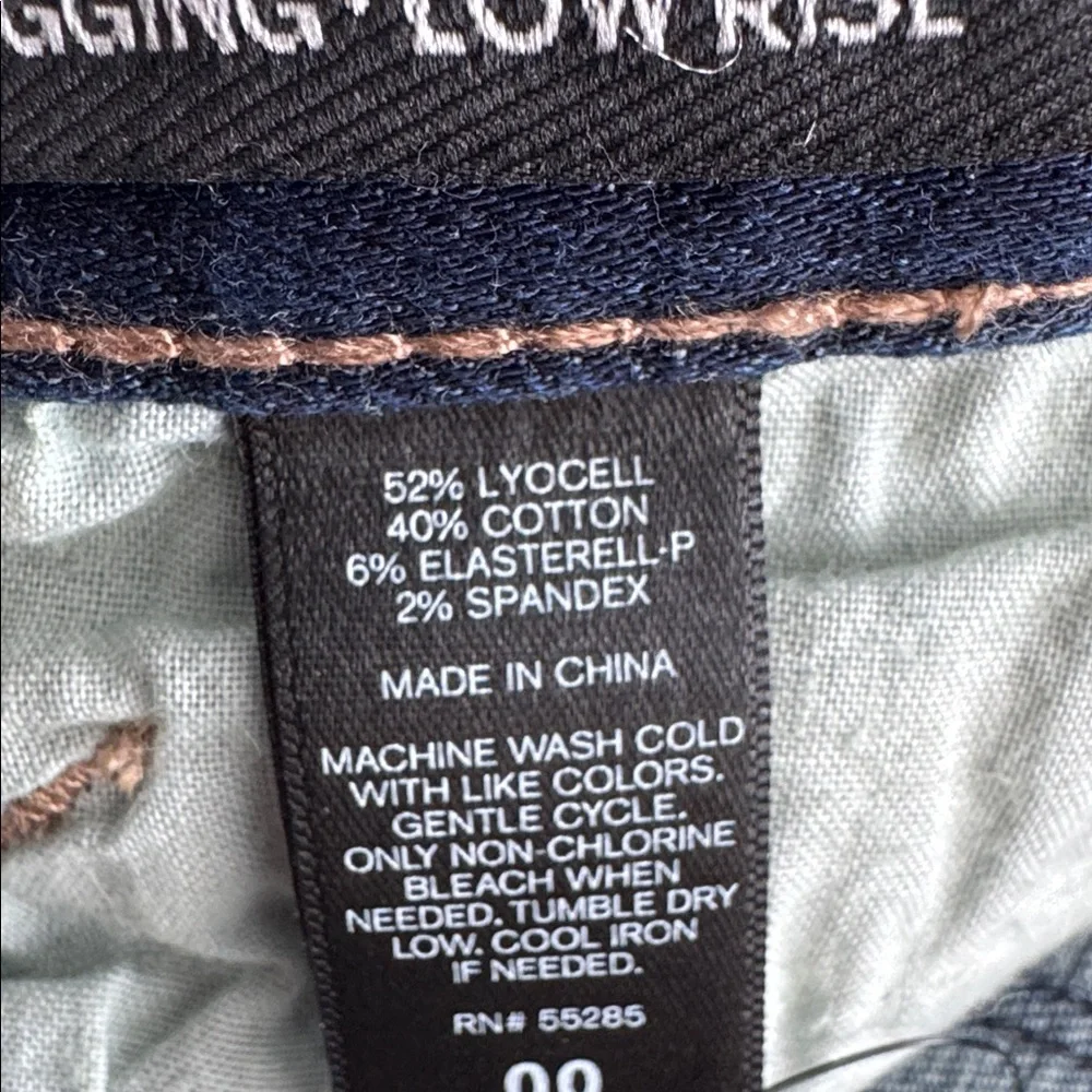 NWT Express Distressed Low Rise Legging Jean Size 00 - Picture 9 of 9
